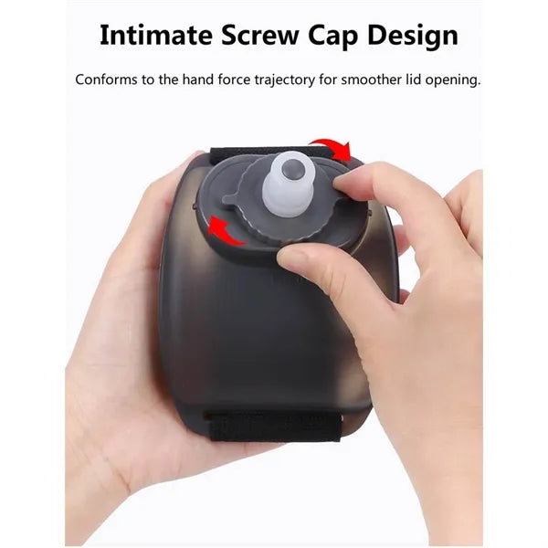 Creative Silicone Wrist Sports Outdoor Water Bottle