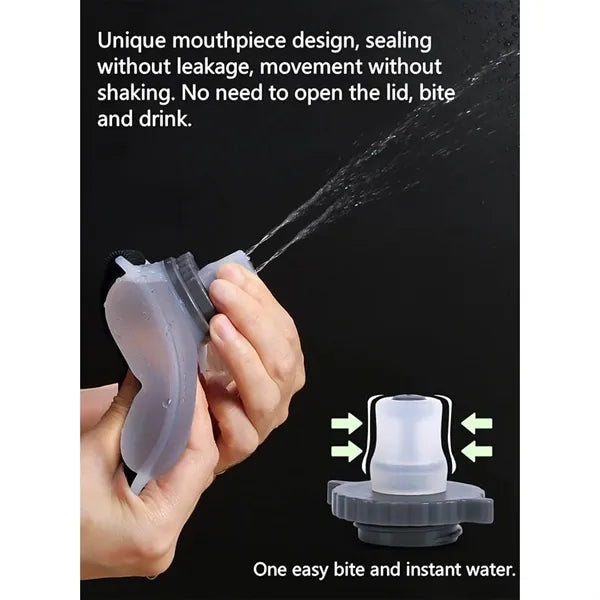 Creative Silicone Wrist Sports Outdoor Water Bottle