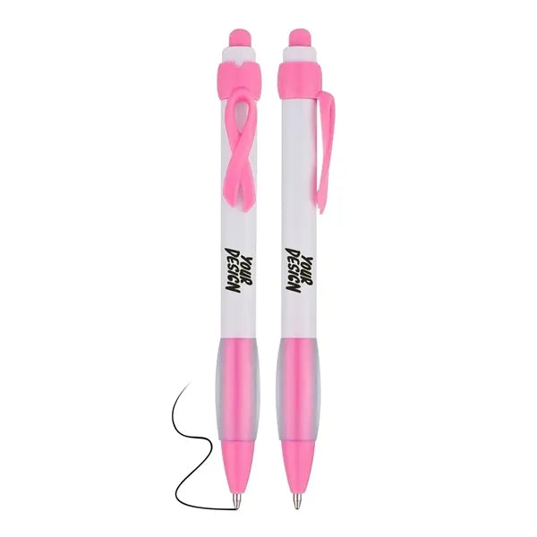 Pink Ribbon Breast Cancer Awareness Pen