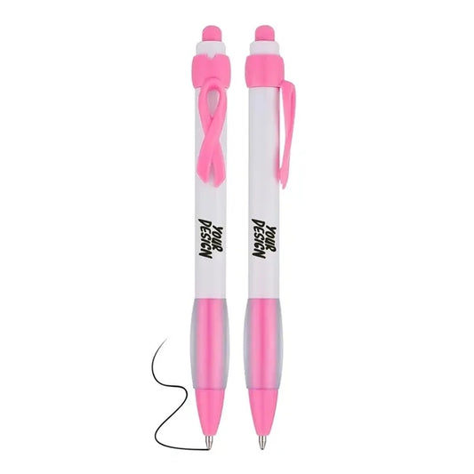 Pink Ribbon Breast Cancer Awareness Pen