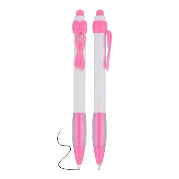 Pink Ribbon Breast Cancer Awareness Pen