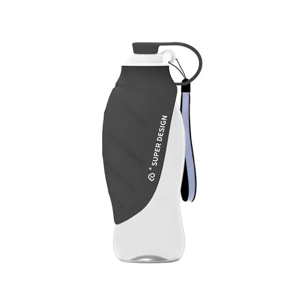 Portable Pet Water Bottle with Leaf Design for Dogs