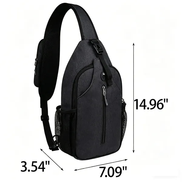 Large Capacity Nylon Sling Bag