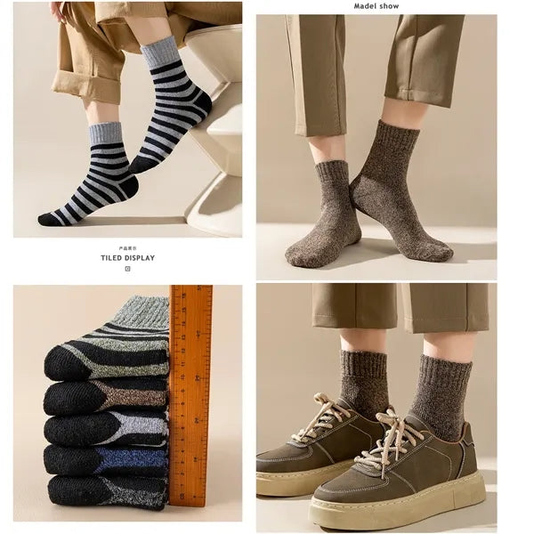 Winter Thickened Thermal Fleece Socks For Women and Men