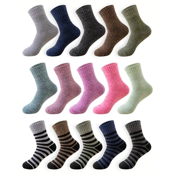 Winter Thickened Thermal Fleece Socks For Women and Men