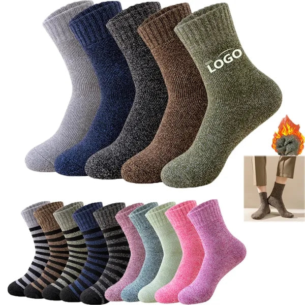 Winter Thickened Thermal Fleece Socks For Women and Men