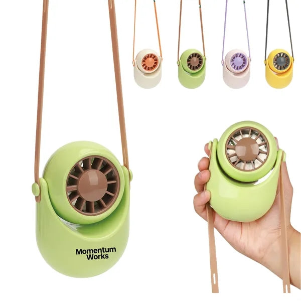 Portable Neck & Handheld Fan USB Rechargeable Summer Cooler