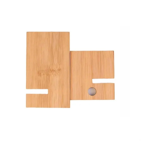 Portable Bamboo Phone Stand