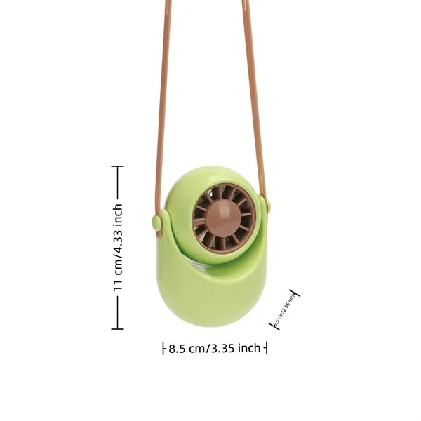 Portable Neck & Handheld Fan USB Rechargeable Summer Cooler