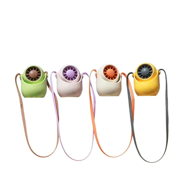 Portable Neck & Handheld Fan USB Rechargeable Summer Cooler