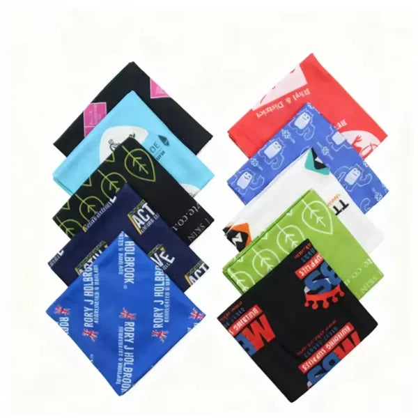 Multifunctional Cotton Bandanna Square Scarf