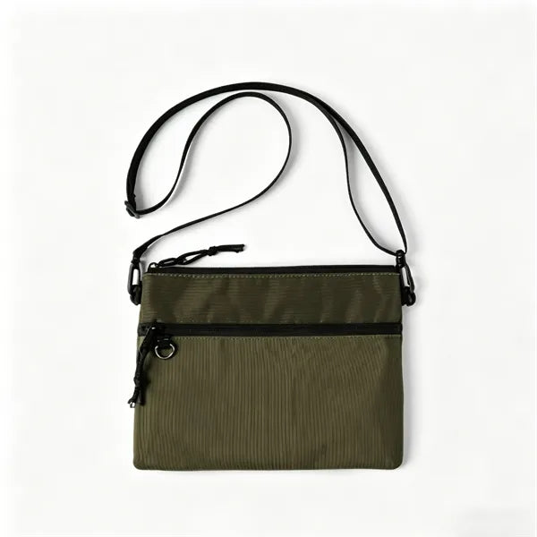 Oxford Fabric Crossbody Bag with Detachable Strap