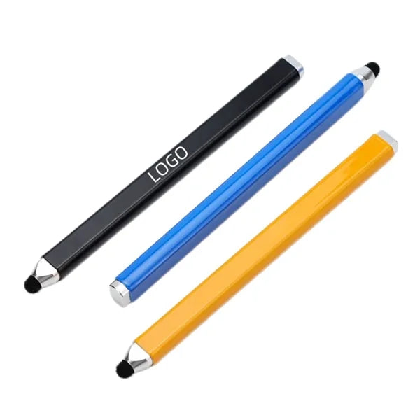4.9 Inch Metal Dual Flat Barrel Capacitive Stylus Pen