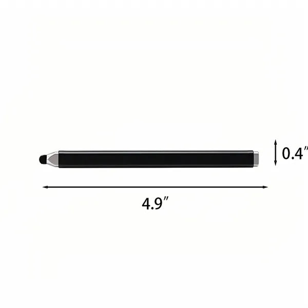 4.9 Inch Metal Dual Flat Barrel Capacitive Stylus Pen