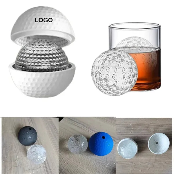 Silicone Golf Ball Ice Sphere Mold