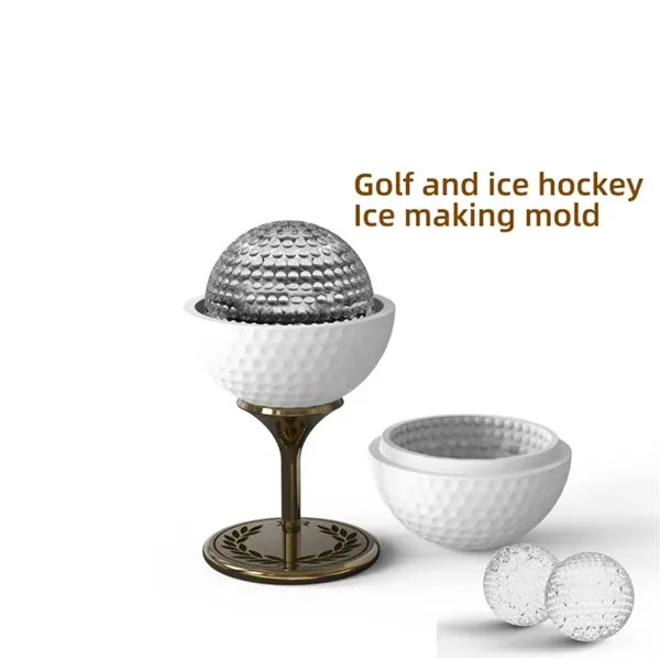 Silicone Golf Ball Ice Sphere Mold
