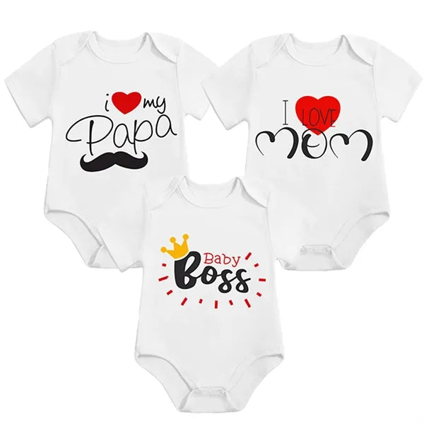 Cotton Short Sleeve Babysuit
