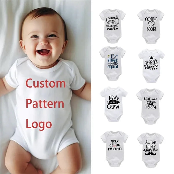 Cotton Short Sleeve Babysuit