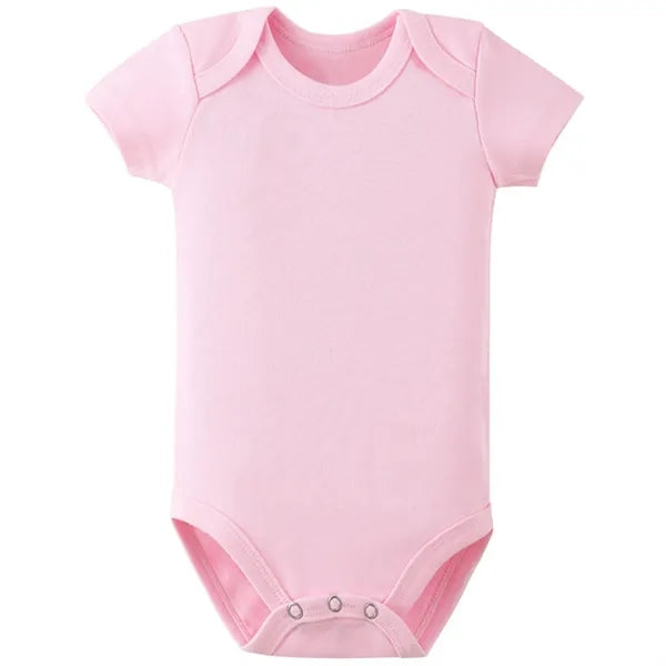 Cotton Short Sleeve Babysuit