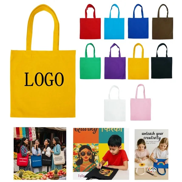 Premium Durable Cotton Canvas Tote Bag