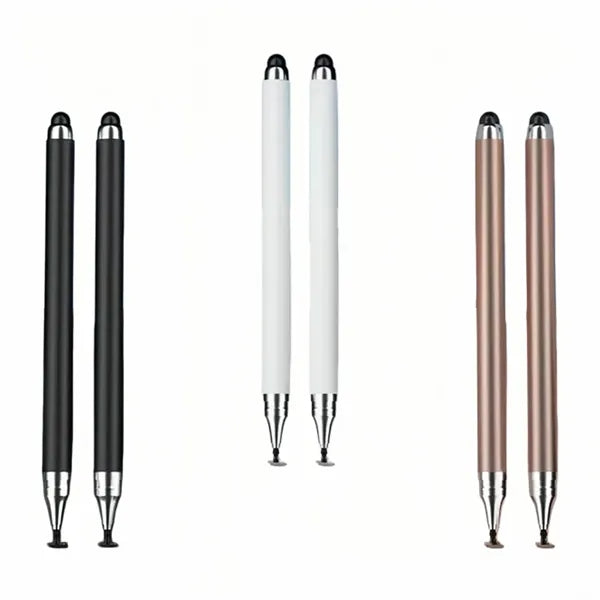 5 9/10" Slim Precise Metal Dual Tip Capacitive Stylus Pen