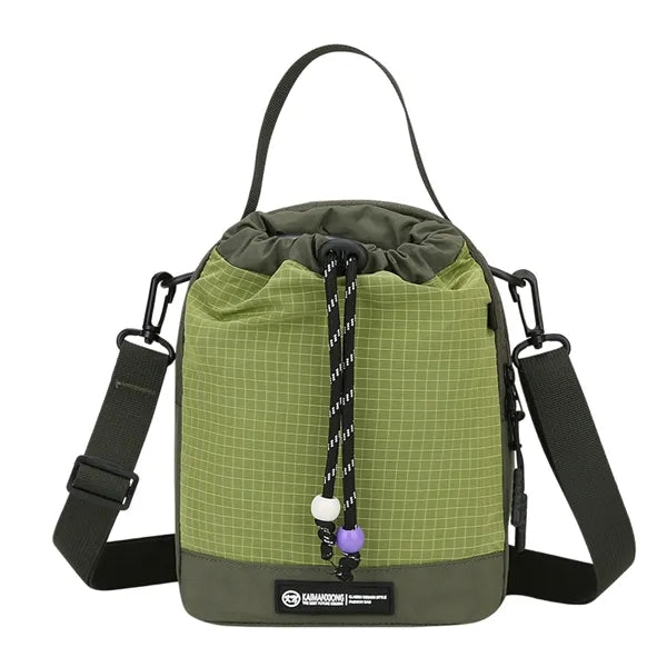 Lightweight Drawstring Bag Adjustable Shoulder Travel Tote