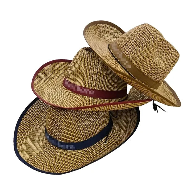 Summer Straw Woven Openwork Sun Hat