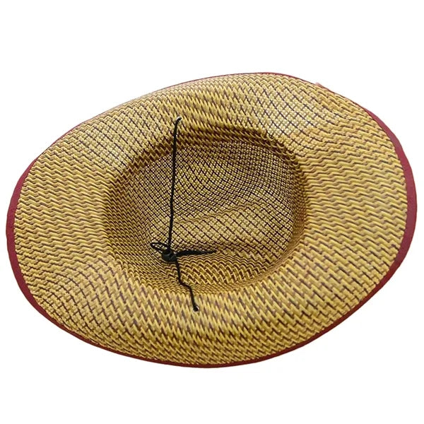 Summer Straw Woven Openwork Sun Hat