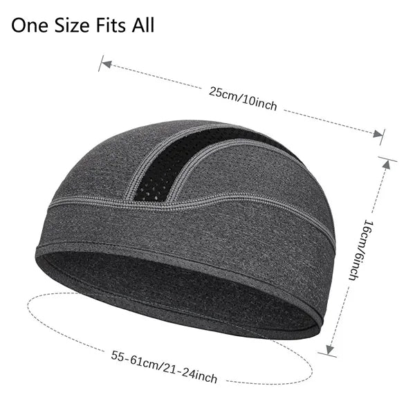 Summer Riding Helmet Liner Skull Cap