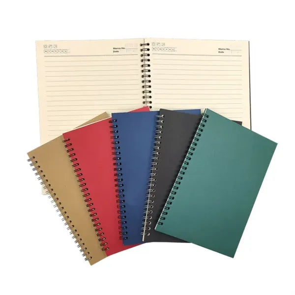 A5 Eco Kraft Cover Spiral Notebook