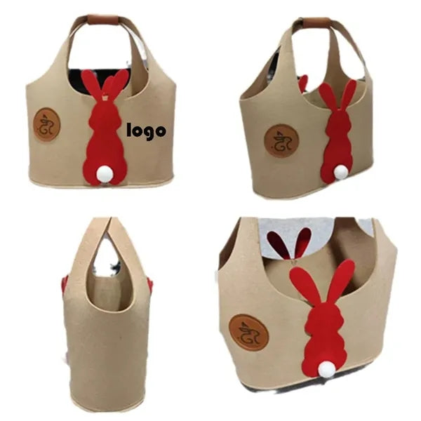 Cute Bunny Felt Handbag
