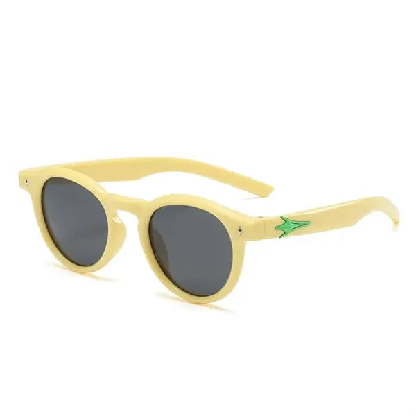 Kids Silicone Frame Sunglasses - Gray Lenses