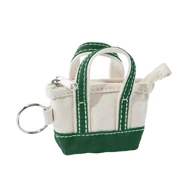 Mini Canvas Keychain Bag Travel Waterproof Gift