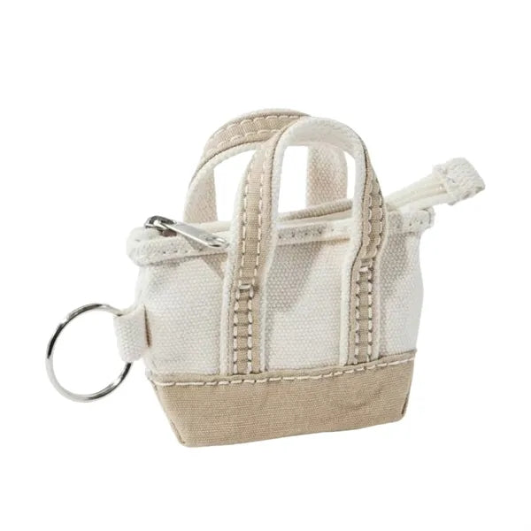 Mini Canvas Keychain Bag Travel Waterproof Gift