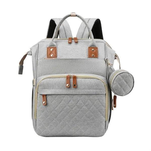 Portable Baby Folding Bed Diaper Bag