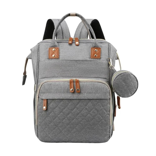 Portable Baby Folding Bed Diaper Bag