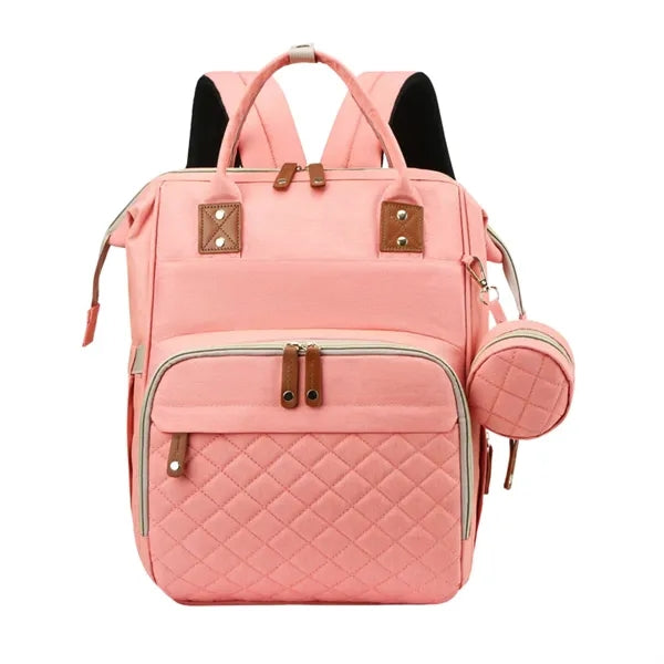 Portable Baby Folding Bed Diaper Bag