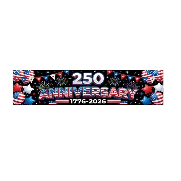 Independence Day Outdoor Flag Backdrop Decoration Banner