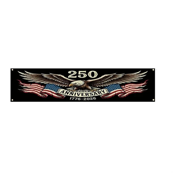 Independence Day Outdoor Flag Backdrop Decoration Banner