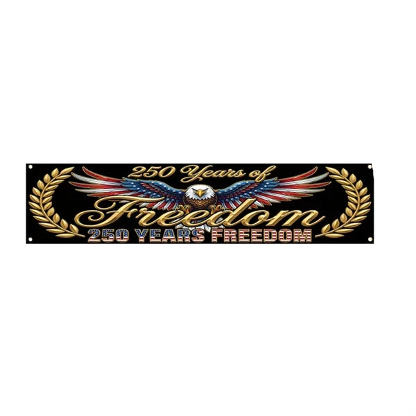 Independence Day Outdoor Flag Backdrop Decoration Banner