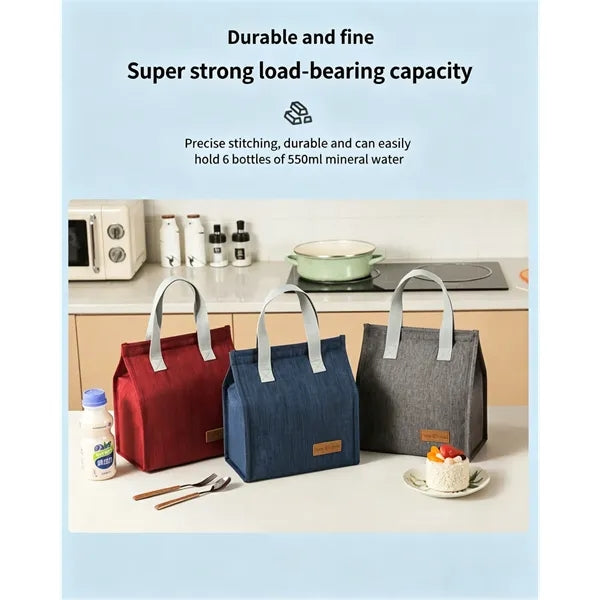 Logo Oxford Cloth Insulated Bag