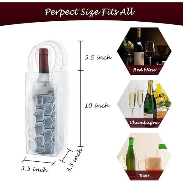 Ice wine cooler bag