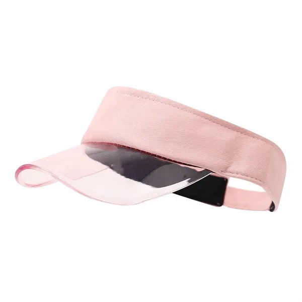 Adjustable Sports Sun Visor Hat with PVC brim