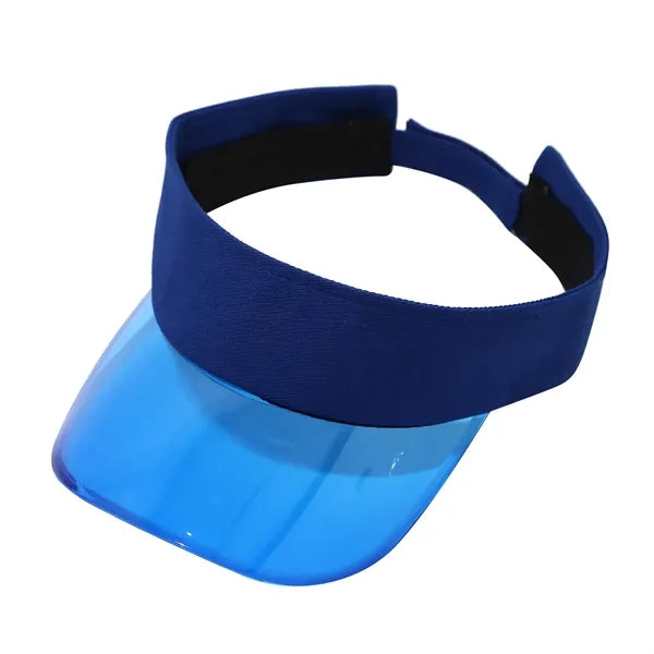 Adjustable Sports Sun Visor Hat with PVC brim