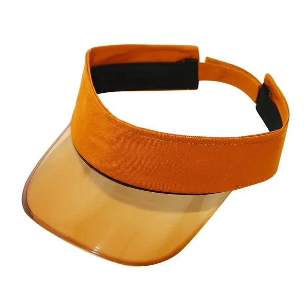 Adjustable Sports Sun Visor Hat with PVC brim