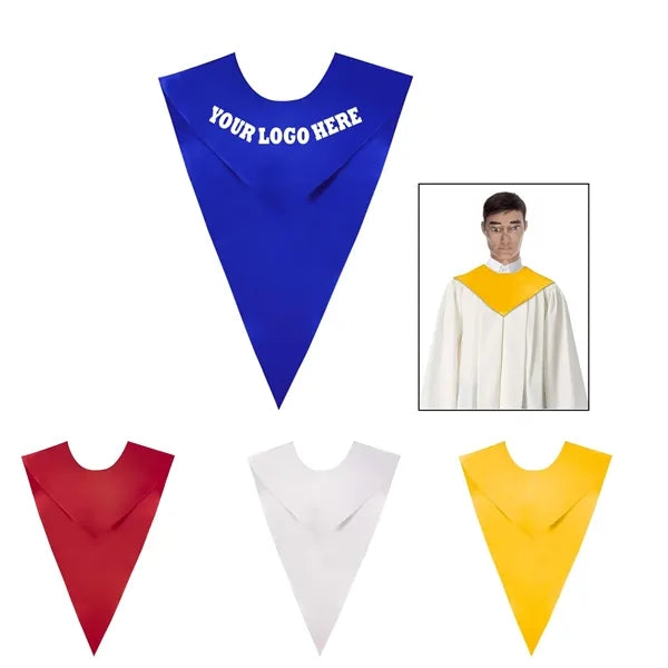 Graduation Triangle Satin Stole