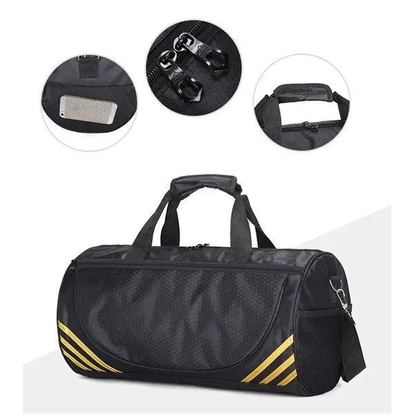 Oxford Cloth Cylinder Gym Bag