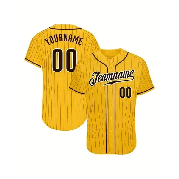 Short sleeve cardigan baseball jersey