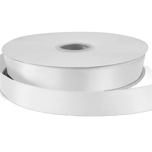 7/8" Bridal Satin Ribbon - 25yd Roll - Foil Print