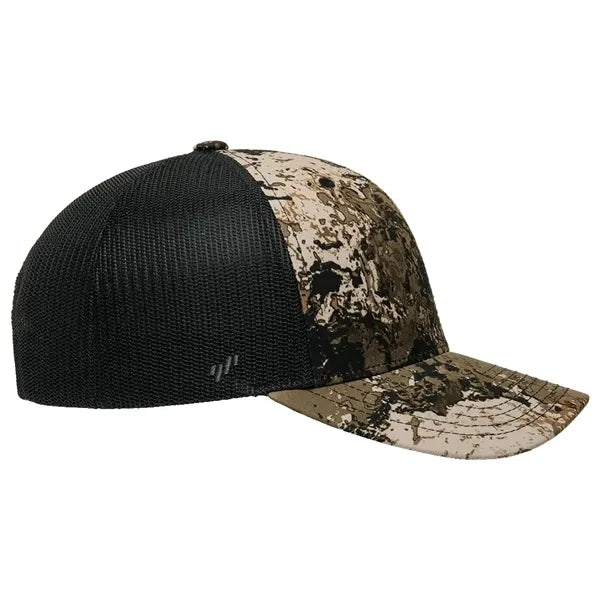 Flexfit YP Classics Veil Camo Retro Trucker Cap